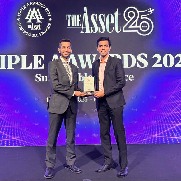 Mindspace REIT received the 'Best Sustainability Linked Bond' award at 'The Asset AAA Sustainable Finance Awards'