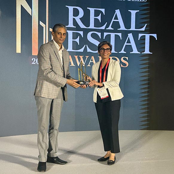 Mindspace REIT’s Gera Commerzone Kharadi wins at the ET Real Estate Awards 2025 for the Environmental Friendly Commercial Project