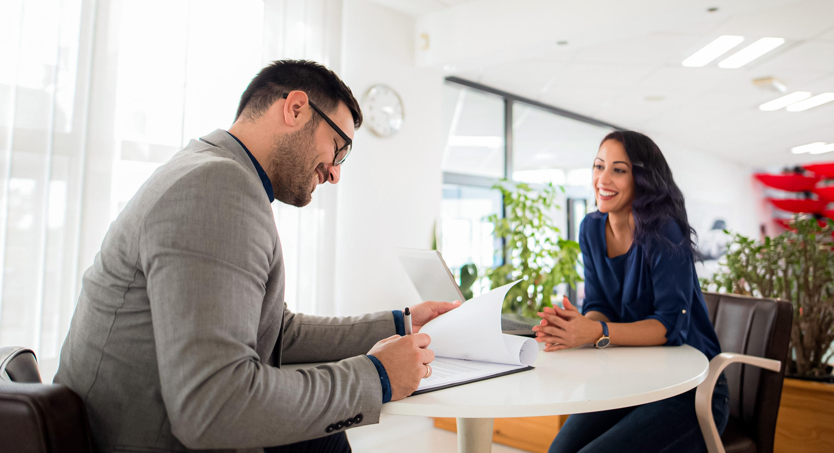 An interview with the management