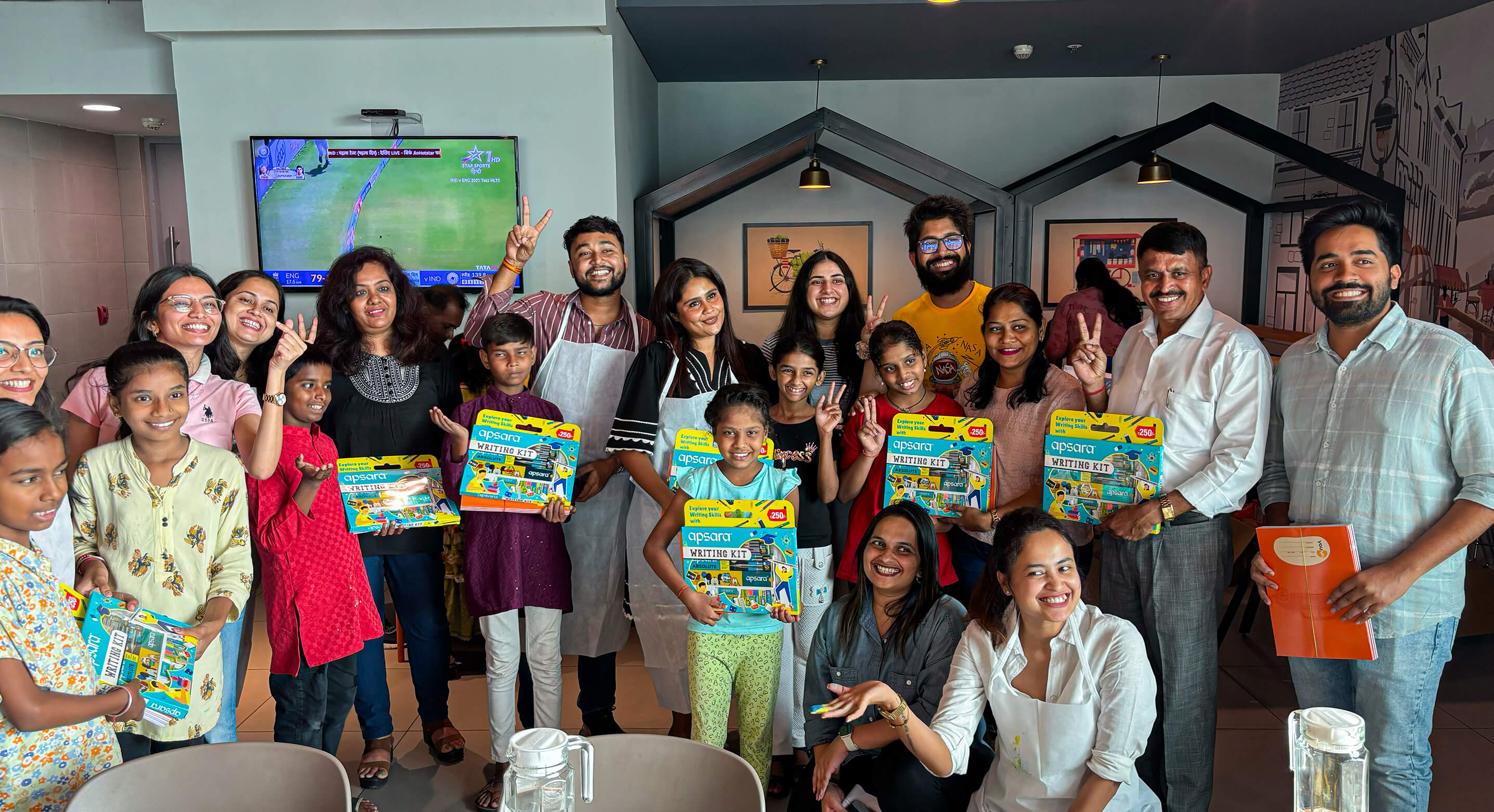 K Raheja Corp's Volunteering Drive Brings Back-to-School Cheer for Underprivileged Kids
