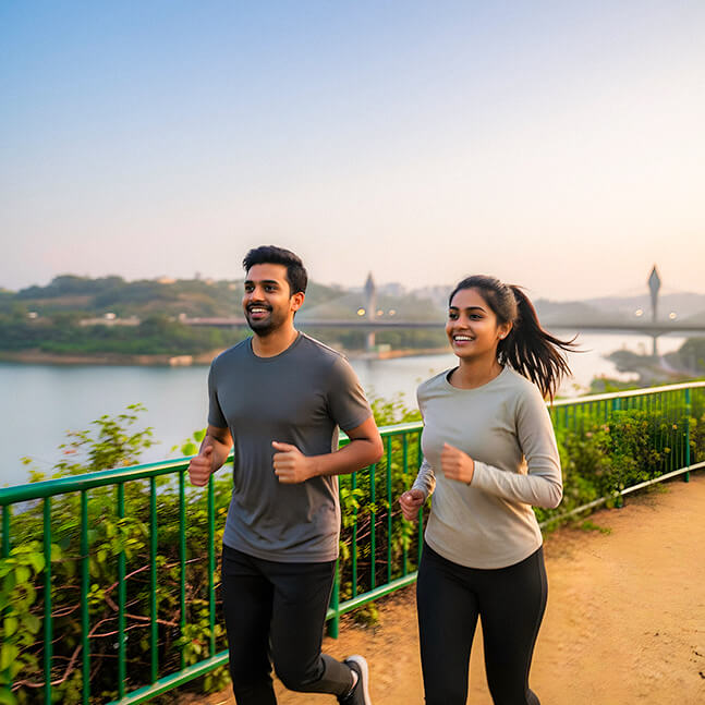 Durgam Cheruvu now a delight for walkers